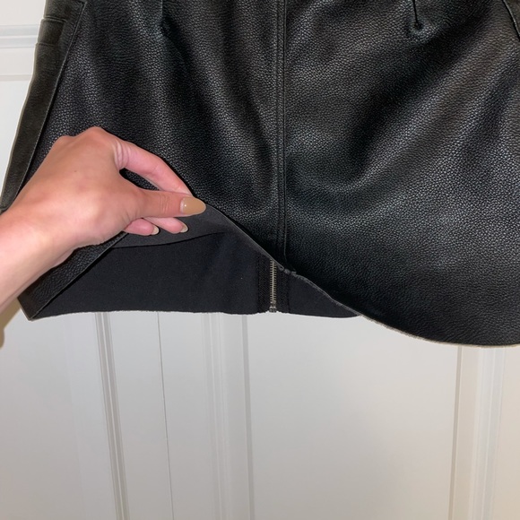 Free People Leather Skirt - Picture 3 of 4